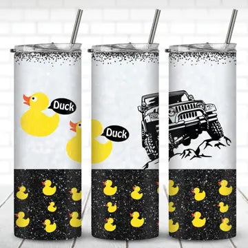 Duck Duck Jeep 20oz Skinny Tumbler
