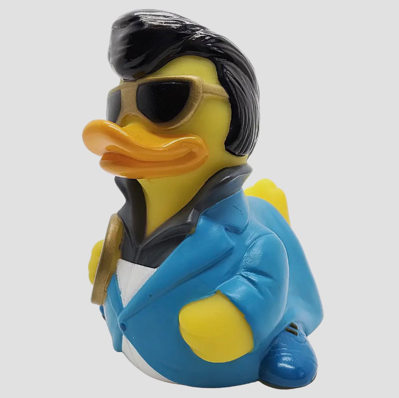 Blue Suede Duck Rubber Duck