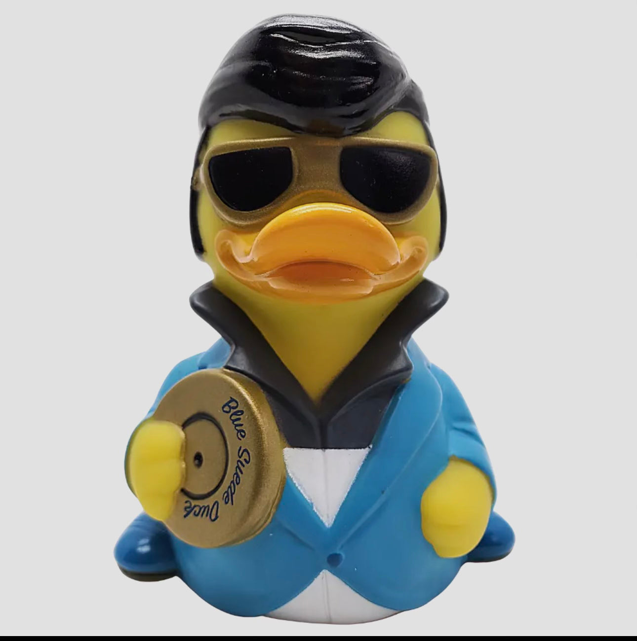 Blue Suede Duck Rubber Duck