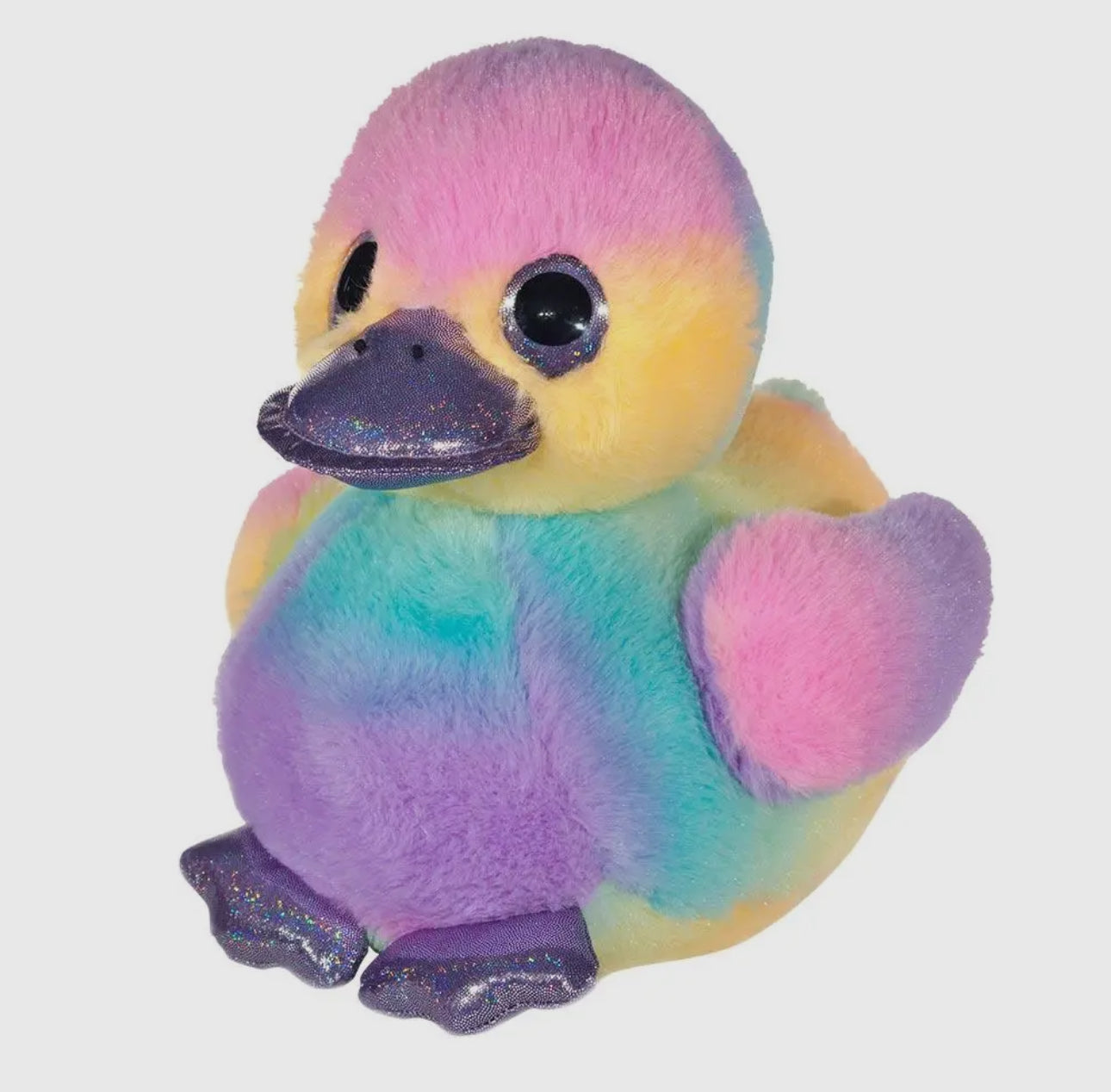 Plush Rainbow Sherbert -10.5in Duck