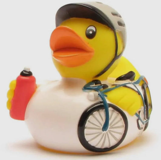 Cyclist Duck
