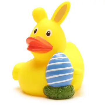 Bunny Duck Holding an Egg
