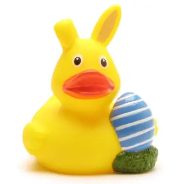 Bunny Duck Holding an Egg