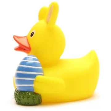 Bunny Duck Holding an Egg