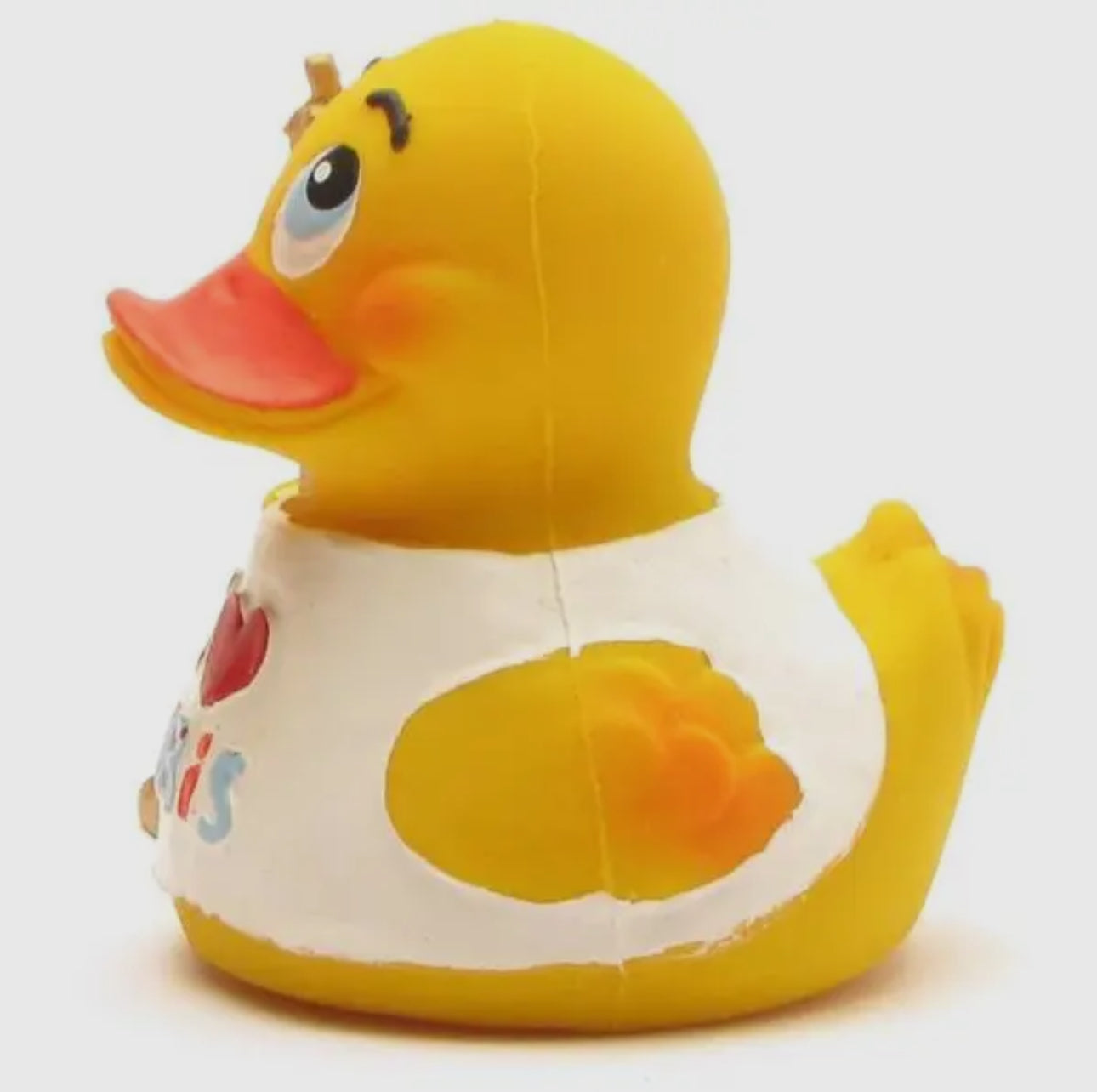 Paris Duck Holding the Eiffel Tower