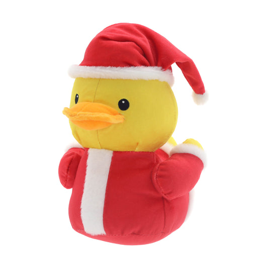 Plush Small Duck Santa