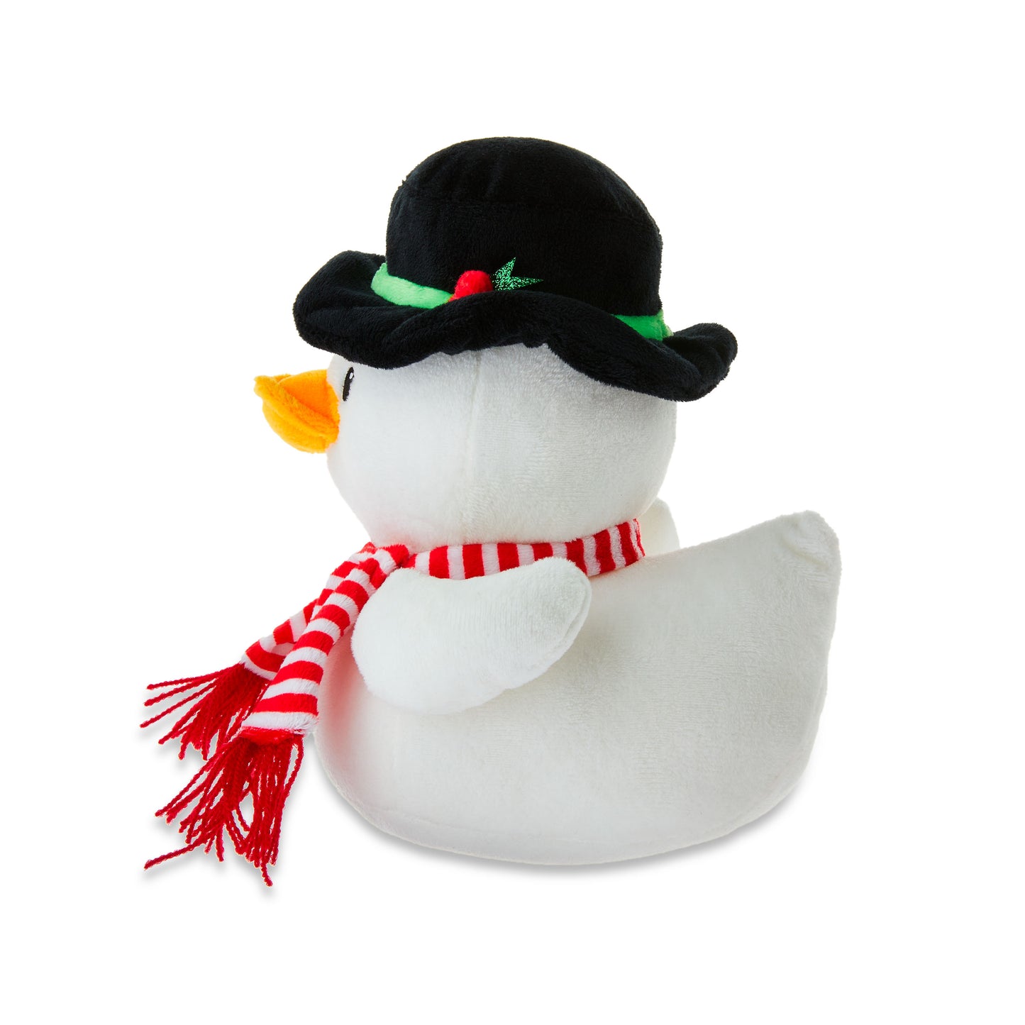 Plush Small Duck Snowman