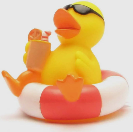 Vacation Duck on a Float